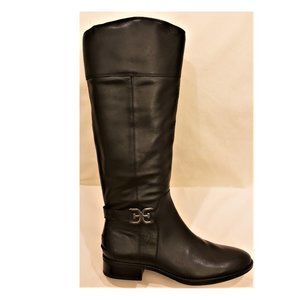 Sam Edelman Pristilla Knee-High Boots Sz-9.5M Black Leather